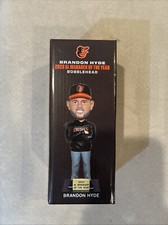 BRANDON HYDE BALTIMORE ORIOLES 2023 AL MANAGER OF THE YEAR BOBBLEHEAD...NIB