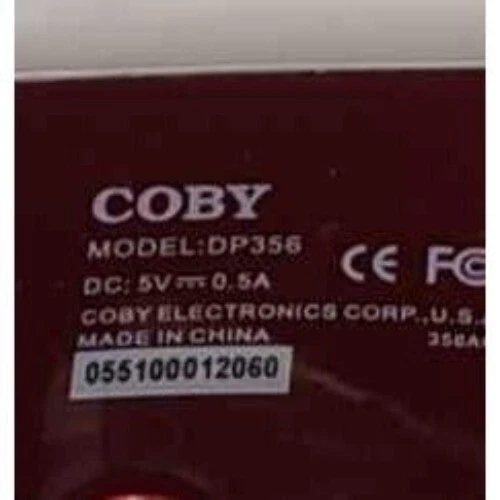 NEW COBY DP356 Digital Photo Album/Alarm Clock/Plays MP3 & WMA Music - Image 2 of 4