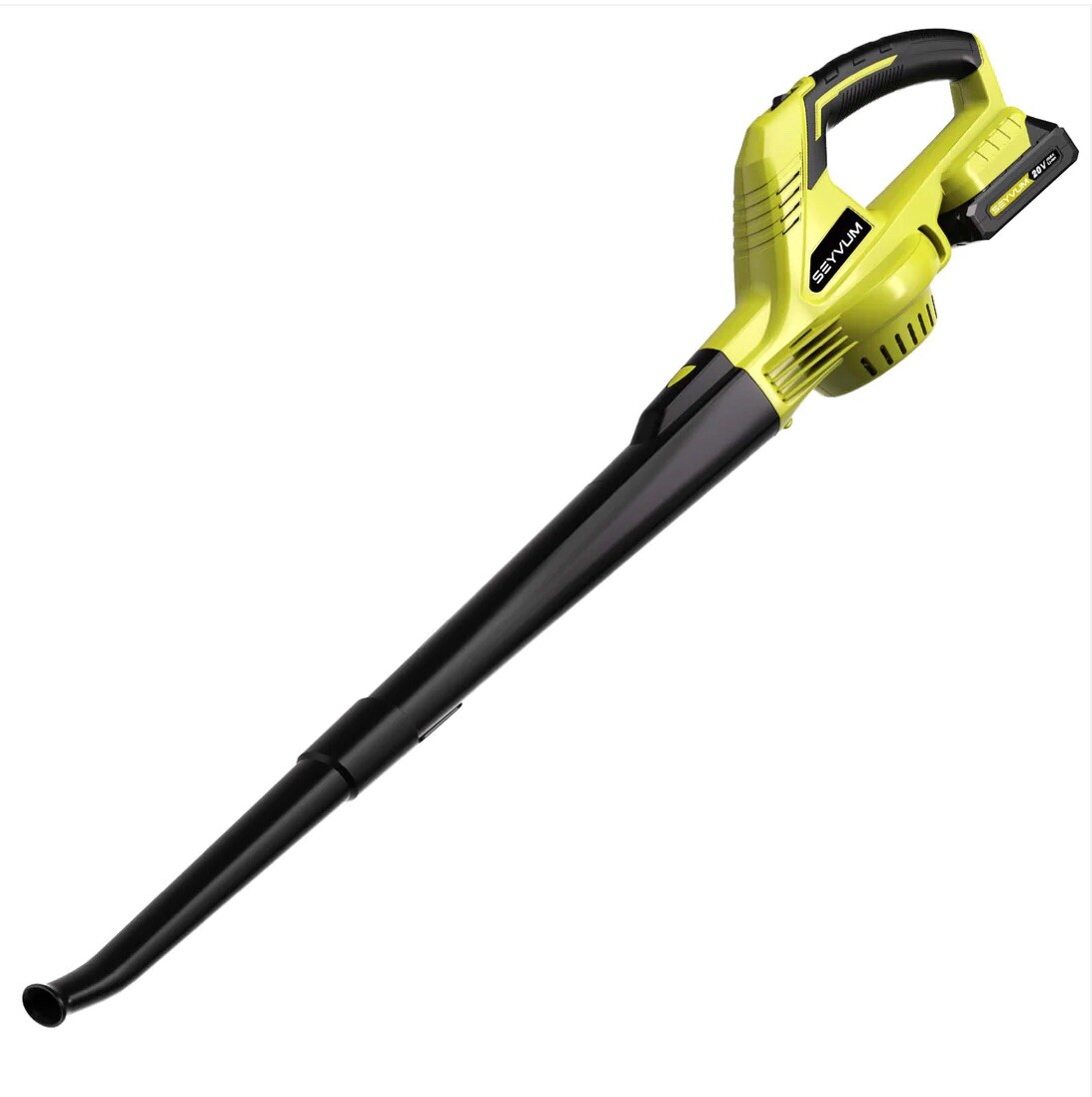 Seyvum LB-8189 Leaf Blower Green Black Battery Powered 20V Max