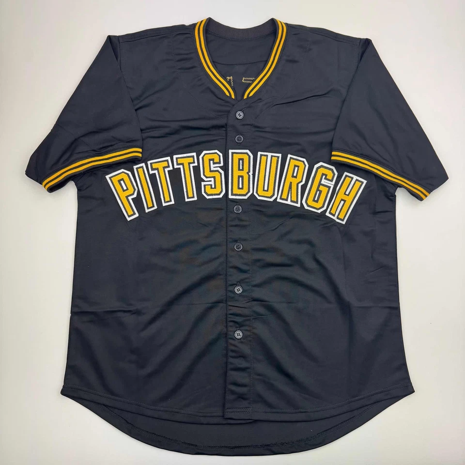 Autographed/Signed Paul Skenes Pittsburgh Black Baseball Jersey JSA COA - Image 4 of 4