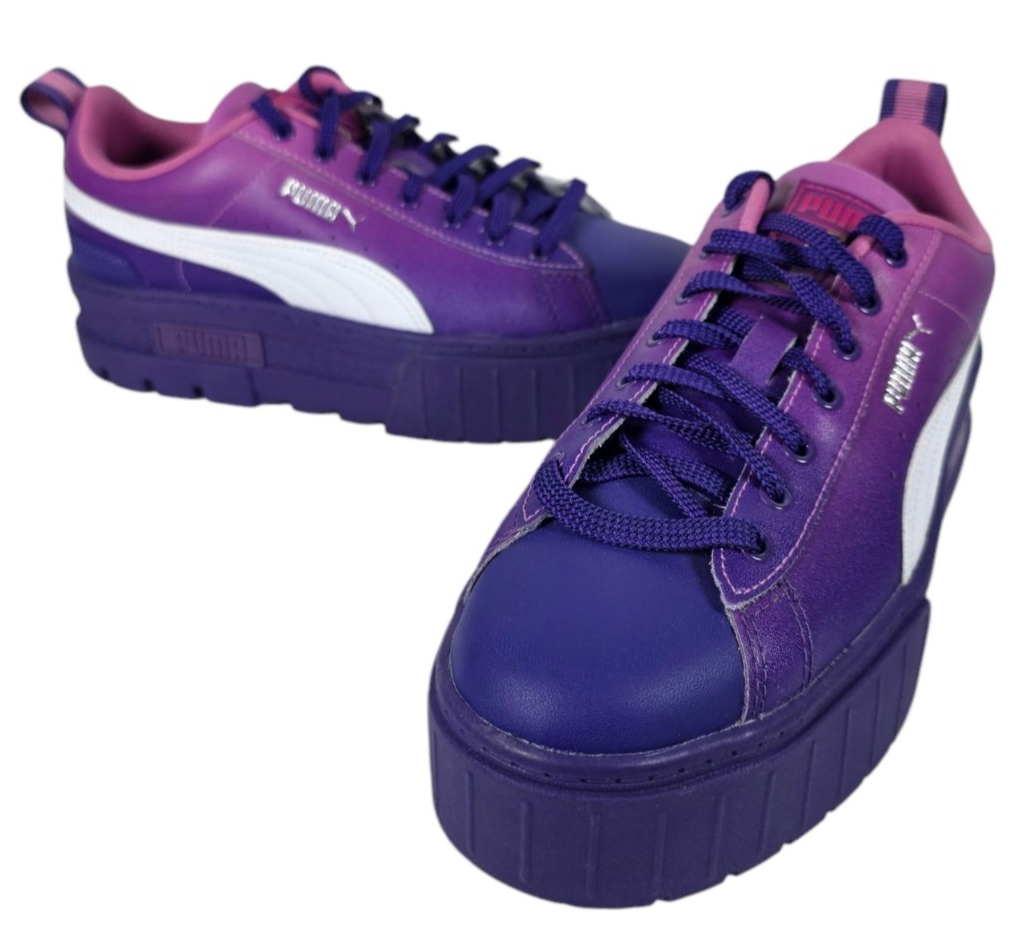 Bratz x Puma Mayze Platform Sneaker- Prism Violet - Kids Size 6.5C