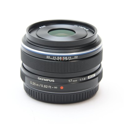 OLYMPUS M.ZUIKO DIGITAL 17mm F/1.8 Black #206