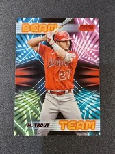 2023 Stadium Club #BT-2 Mike Trout Beam Team Red Rare Case Hit