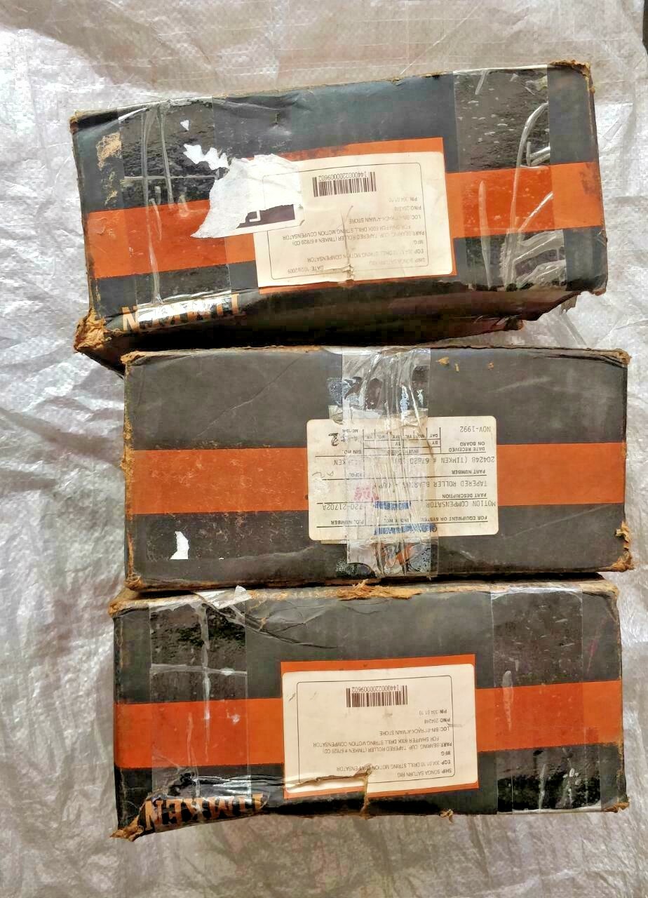 Timken 67820CD Tapered Roller Bearing Outer Cup Set of 3 USA Made