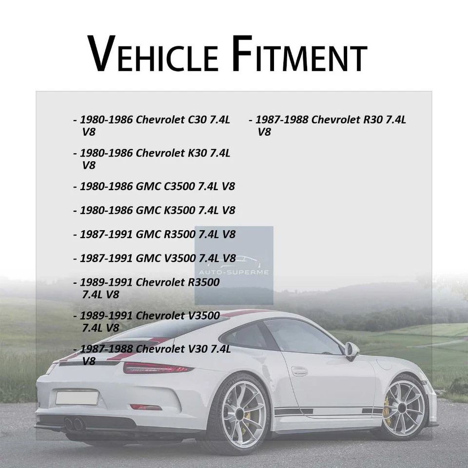 Bomba de dirección asistida para Chevrolet R30 1987 1988 7,4 L Foto 2 de 4