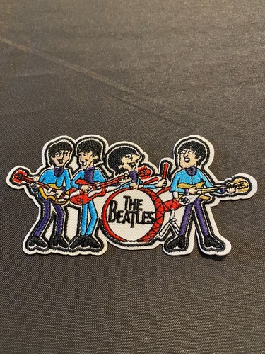Patch brodé écusson thermocollant groupe musique beatles NEUF