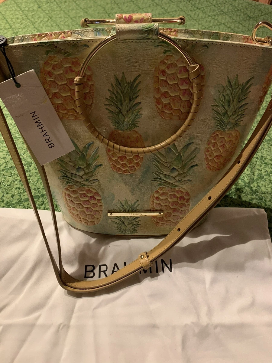 Brahmin Pineapple Purse Tropical NWT eBay