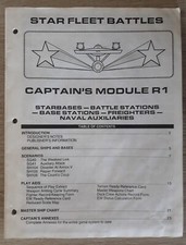 Star Fleet Battles Captains Module R1 Book Task Force Games 1992