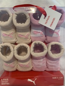 infant puma booties