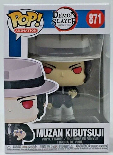 Funko Pop! Animation Demon Slayer Muzan Kibutsuji #871 With Pop Protector
