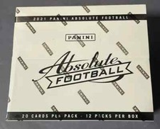 2021 ABSOLUTE FOOTBALL 12 FAT CELLO PACK FACTORY SEALED BOX