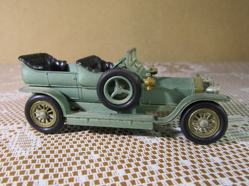 Boîte Ancienne Matchbox Y15 Rolls-Royce Silver Ghost - Vide - Occasion Bon état