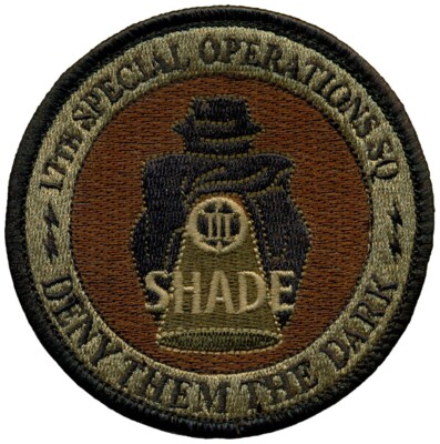 USAF 17th SPECIAL OPERATIONS SQUADRON ''DENY THEM THE DARK'' PATCH - OCP