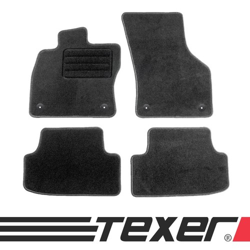 Floor mats for ŠKODA OCTAVIA III 5E3 2012 anthracite / graphite