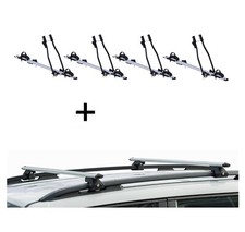 4x Fahrradtr&auml;ger SAGITTAR+Relingtr&auml;ger CRV135 f&uuml;r f&uuml;r Mercedes ML III ab 11