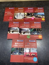 Lot De 9 Guides Michelin Bonnes Petites Tables