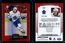 2022-23 O-Pee-Chee Platinum Red Prism #197 Nick Robertson /199
