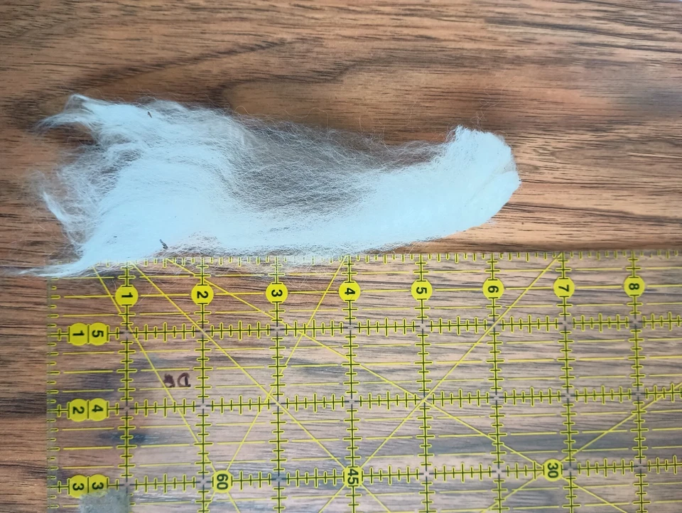 16oz Huacaya Alpaca Fiber Fine Brown & White Batt Roving Spinning Carded Lot - Image 3 of 4