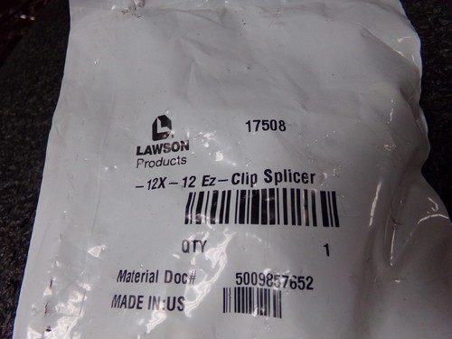 Splicer Fitting #12 x #12 Hose E-Z Clip (C) - Picture 4 of 4