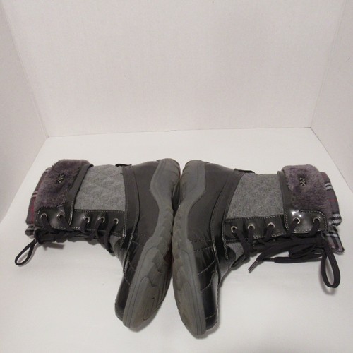 Anne Klein Sport Women Gray Ankle Winter Snow Boots, Waterproof, Sz 6.5 - Picture 3 of 12