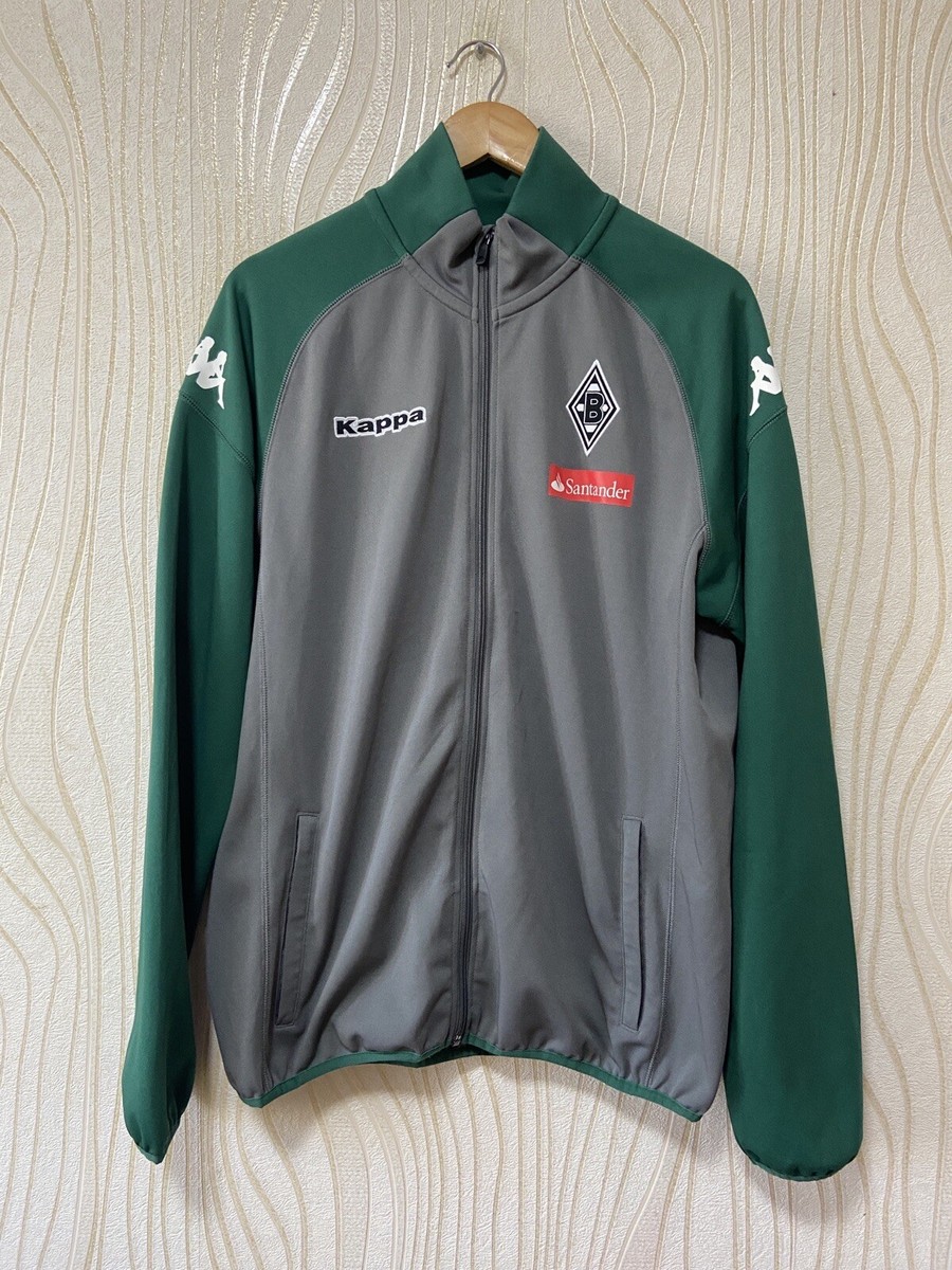 BORUSSIA MÖNCHENGLADBACH FOOTBALL SOCCER TRACK JACKET KAPPA sz XL 