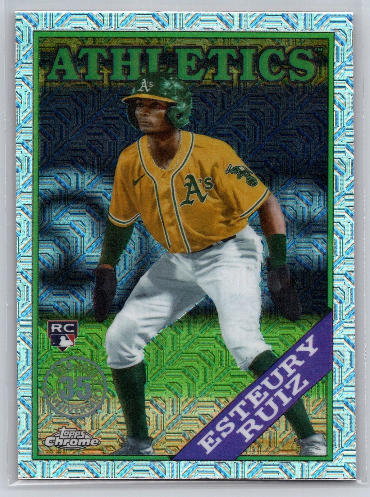 2023 Topps Chrome Silver Pack Refractor 1988 Esteury Ruiz #2T88C-90 11a