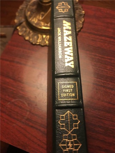 SIGNED Mazeway Jack Williamson Easton Press 1st ed. Masterpieces Science Fiction - Picture 2 of 2