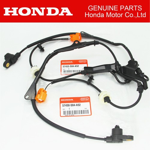 Front Left Right Set of 2 ABS Wheel Speed Sensors fit for HONDA Accord