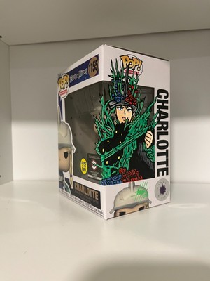 Funko Pop Charlotte 1155 Black Clover Anime Animation Custom Art