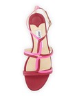 100% AUTHENTIC NEW WOMEN JIMMY CHOO MAGNES GLADIATOR RASBERRY SANDALS US 7.5 — photo 3