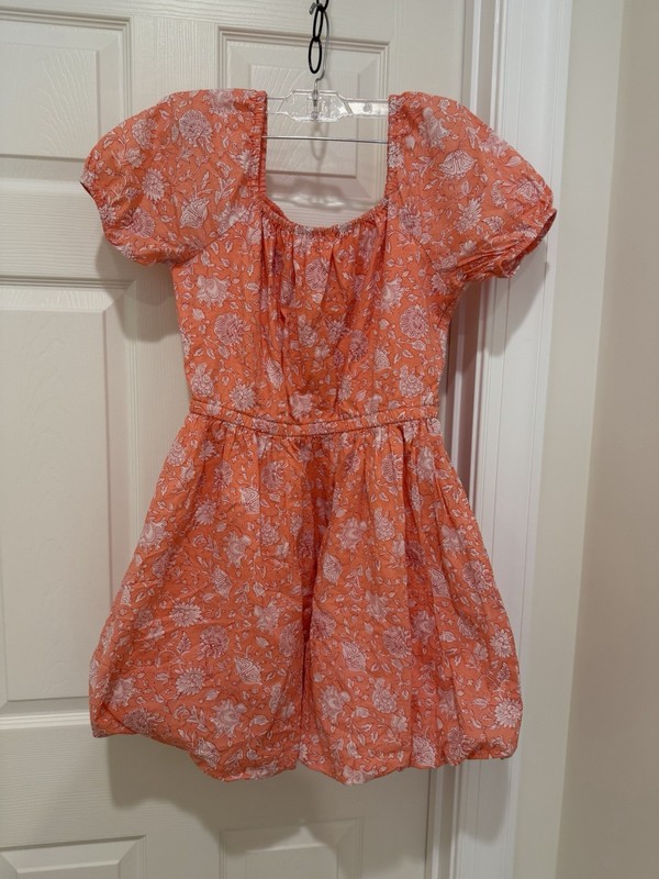 Girls Coral Crewcuts/JCrew Floral Dress Size 14