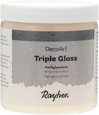 Rayher Triple Gloss, Aufstrich Lack, Klar, Ho...