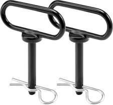 CZC AUTO 2 Pack Hitch Pin 1/2 x 3 Inch Lawn Mower Trailer Pins, 1/2inch 