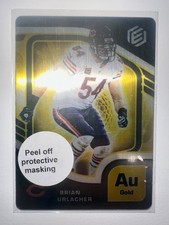 2021 Panini Elements - Brian Urlacher #51 - Gold - /250 - Chicago Bears - HOF