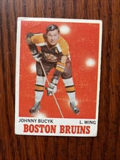 1970/71 Topps #2 Johnny Bucyk Bruins HOF