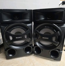 Sony SS-EC69i Speakers Pair 6 Ohm Bass Reflex Stereo System Tested Working
