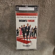 Ocean's Twelve VHS 2004 Widescreen Edition Brand New Sealed IGS GRADED 8