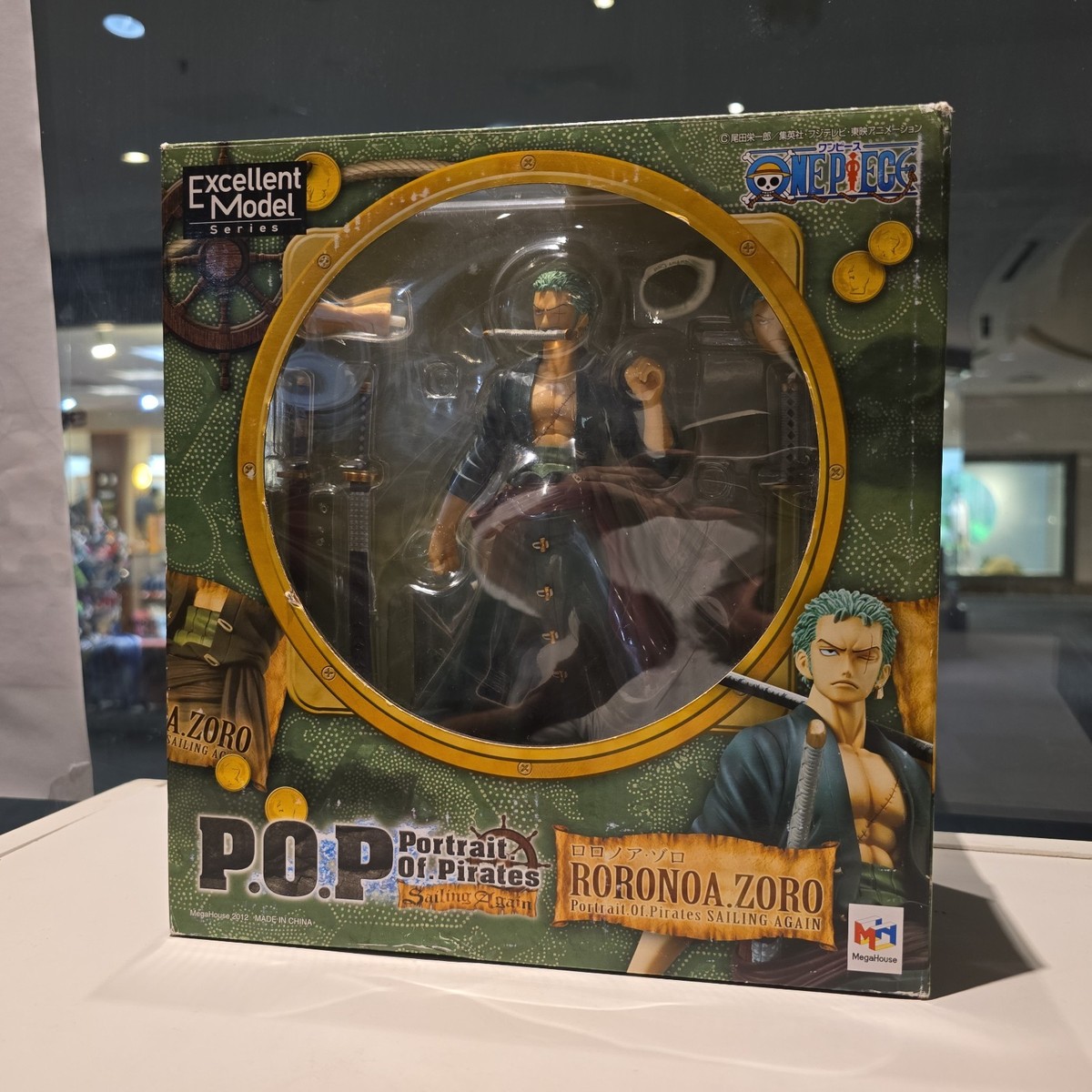 P.O.P Portrait of Pirates Roronoa Zoro Figure One Piece Sailing