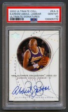 KAREEM ABDUL-JABBAR 2002 UPPER DECK ULTIMATE SIGNATURES AUTO AUTOGRAPH PSA 10