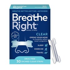 Nasal Strips, Clear Small/Medium Nose Strips, Snoring, Nasal Congestion, Devi...