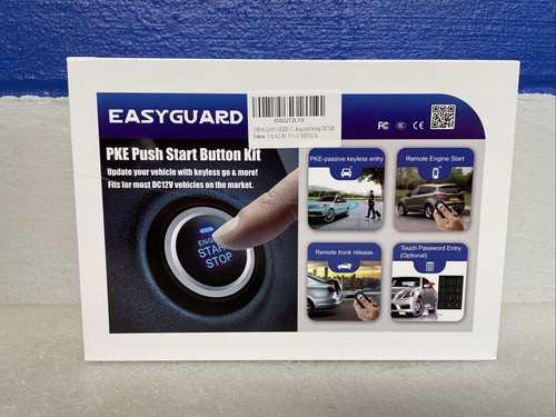 EasyGuard EC002 PKE Push Button And Remote Start Kit For DC12V Vehicles New - Picture 1 of 3