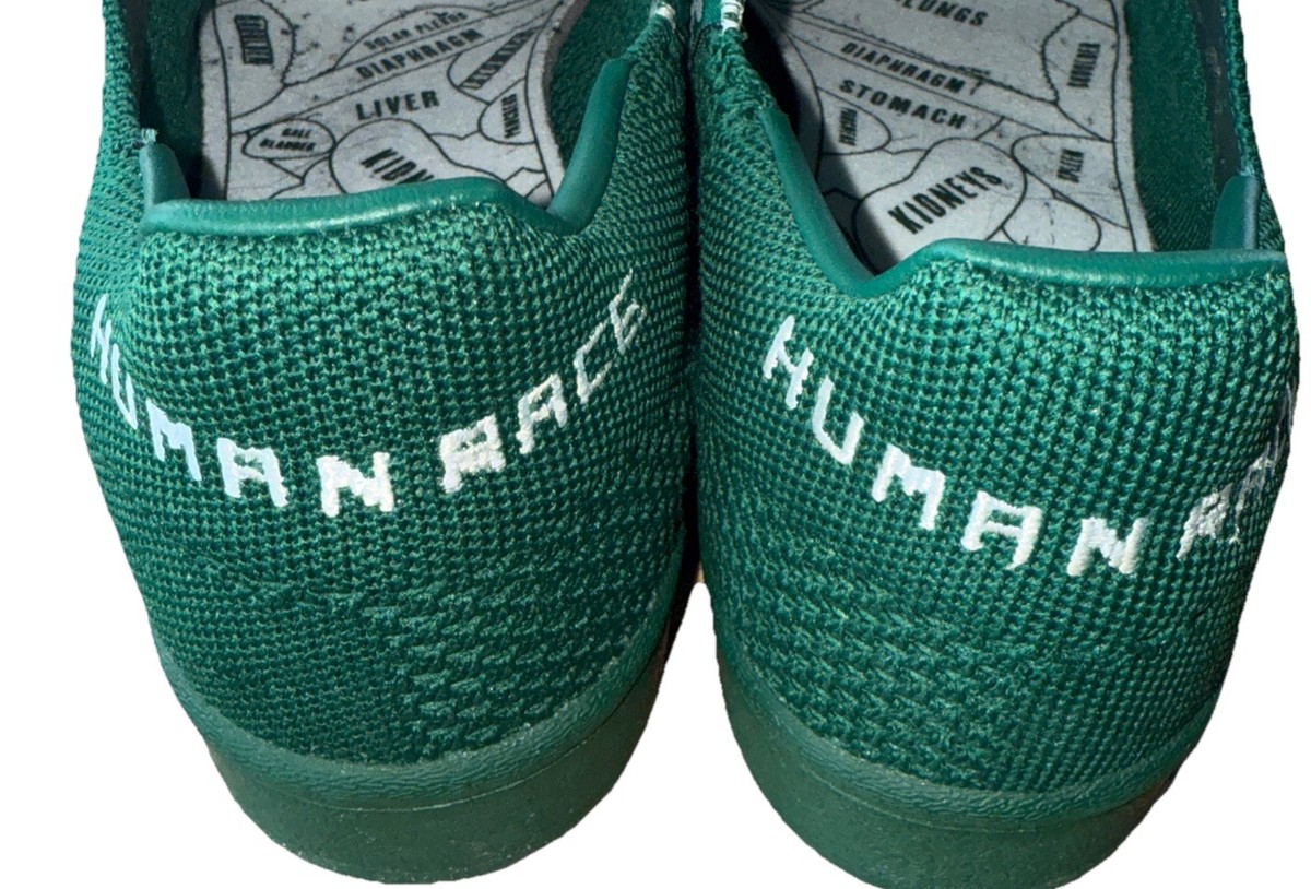 Adidas Pharrell x Superstar Human Race Primeknit Dark Green  display picture 1