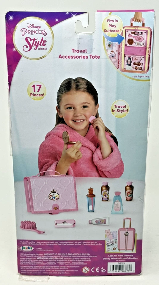 Colección Estilo Princesa Disney - Kit Accesorios de Viaje - Estuche Plegable N' Go Foto 4 de 4