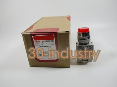 10PCS Delixi self-resetting illuminated button switch LAY7-11D LAY37 22mm 1NO1NC