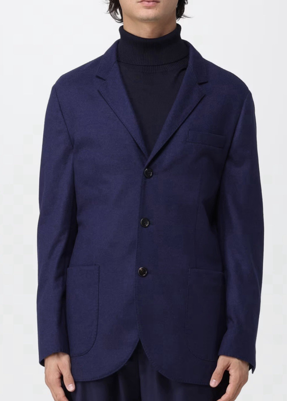 BRUNELLO CUCINELLI Cashmere Blazer Navy Men’s 54