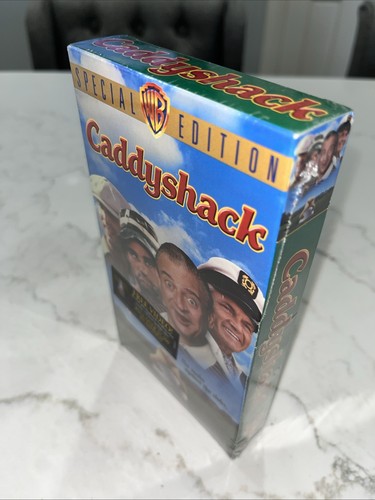 New! CADDYSHACK (VHS 2001) Chevy Chase Rodney Dangerfield Sealed! Hype Sticker - Picture 3 of 8