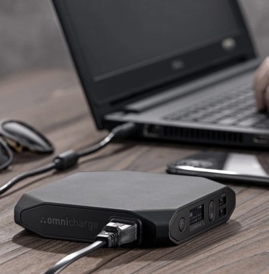 Never Used/Open Box Omnicharge Power 20+ Plus Power Bank For Station/Missing USB