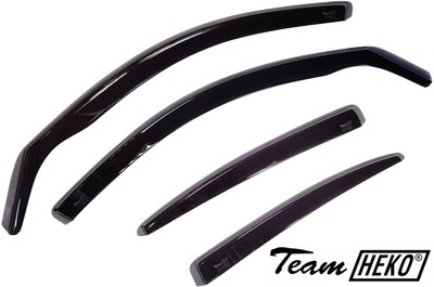 HEKO Wind Deflectors for AUDI A4 (B8) 4-door 2009-2015 4pc Set Saloon