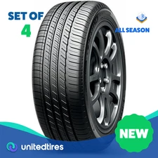 Set of (4) New 235/55R19 Michelin Primacy A/S 101H (13720)