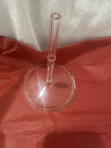 Vintage PYREX FLAMEWARE 6 CUP Percolator CLEAR GLASS STEM  7756